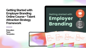 Employer branding course and TA strategy framework pop up image